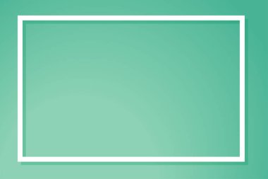 yeşil arka plan beyaz bir çerçeve ile