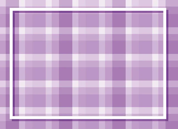 Fond violet plaqué avec cadre — Image vectorielle