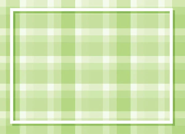 Šablona pozadí se zeleně pokovenými vzory — Stockový vektor