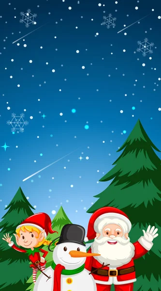 Šablony pozadí s vánočním motivem — Stockový vektor