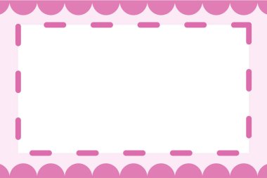 Pembe çizgi ile arkaplan şablonu