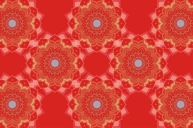 Mandala tasarımlı arkaplan şablonu