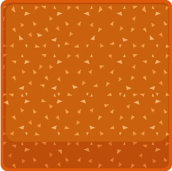 Orange background with confetti — Stock Vector