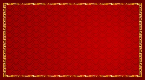 Design de fundo com padrão abstrato em vermelho — Vetor de Stock