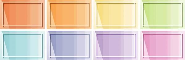 Шаблон фона в разных цветах — стоковый вектор