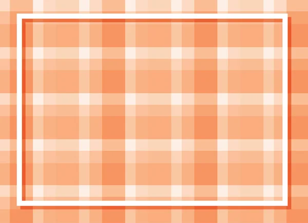 Modèle de fond avec des motifs plaqués orange — Image vectorielle