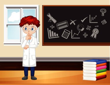 Kurulda fen bilgisi öğretmeniyle sınıf sahnesi.