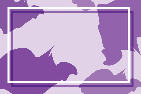 Plantilla de fondo con patrones púrpura — Vector de stock