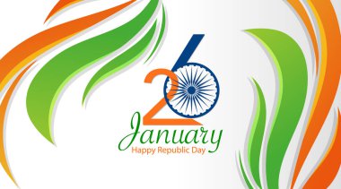Hindistan 'da Cumhuriyet Günü için poster tasarımı