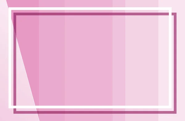 Plantilla de fondo con patrones rosados — Vector de stock