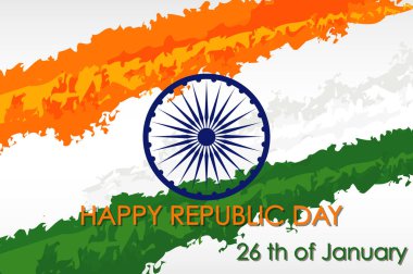 Hindistan 'da resmi tatil için arka plan tasarımı