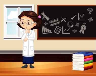 Kurulda fen bilgisi öğretmeniyle sınıf sahnesi.