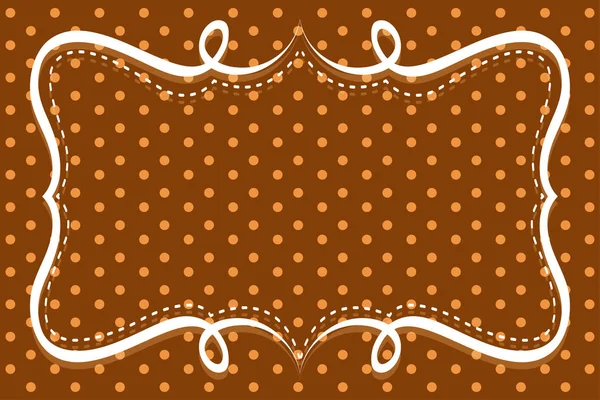 Background Template Polka Dot Patterns Illustration — Stock Vector