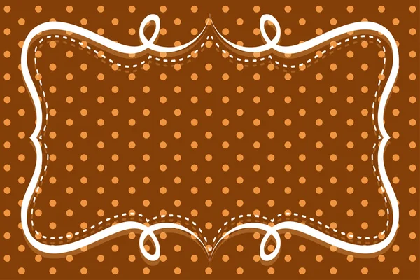 Modèle Fond Avec Illustration Motifs Pois — Image vectorielle