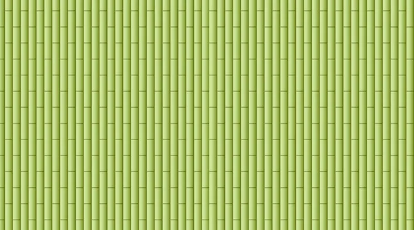 Background Design Green Bamboo Woods Illustration — Stock Vector