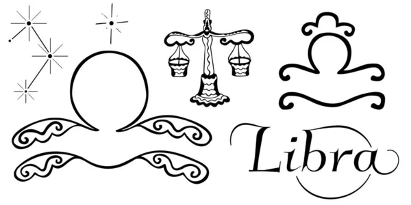 easy libra drawing