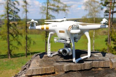 Drone quadrocopter ile DJI indeks işlem Phantom 3 