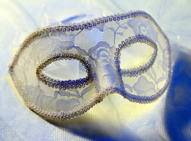 Dantel karnaval maskesi, yakın çekim