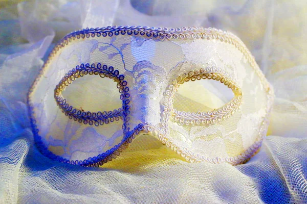 Close up of a Lace carnival mask — Stock Photo, Image