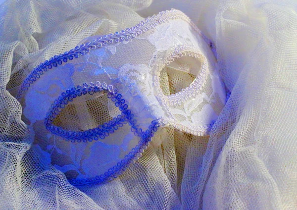 Close up of a Lace carnival mask — Stock Photo, Image