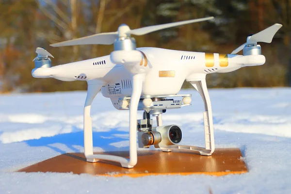 DRONY quadrocopter Dji Phantom 3 — Stock fotografie