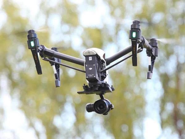 Plzeň Česká Republika Dubna 2016 Nové Drony Quadrocopter Dji Inspirovat Stock Obrázky