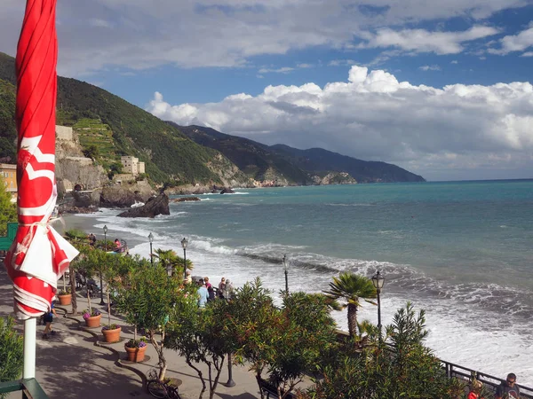 Editorial Monterosso Cinque Terre Italy — Stock Photo, Image