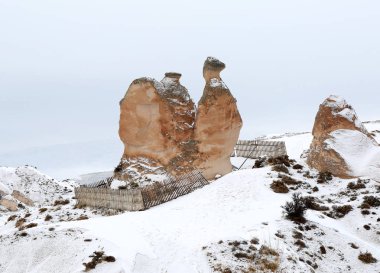 Ürgüp, Cappadocia deve kaya