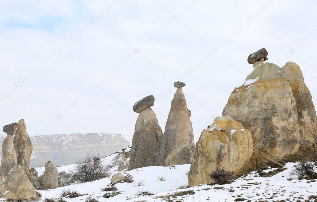 Fairy Chimneys in Urgup,Cappadocia