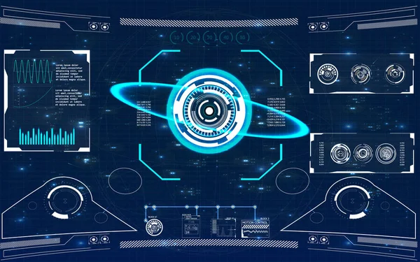 Elementos para la interfaz HUD — Vector de stock