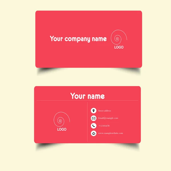 Blank cards mockup template Royalty Free Vector Image