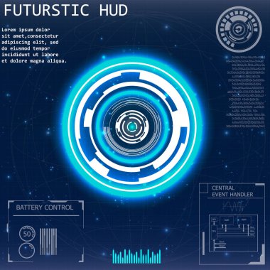 Radar ekranı vektör