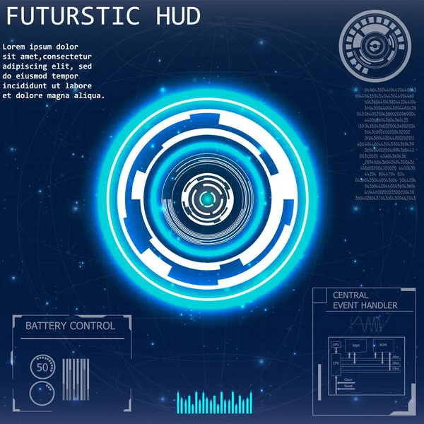 Radar ekranı vektör