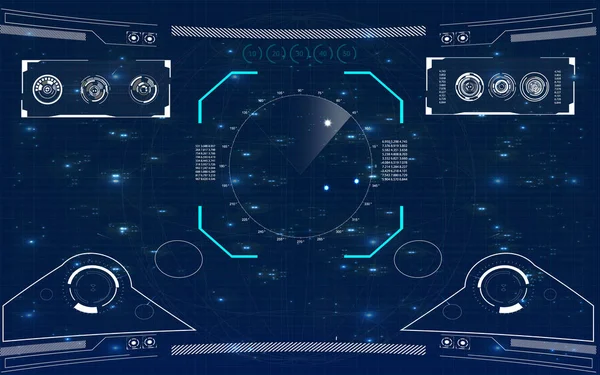 Radar ekranı vektör