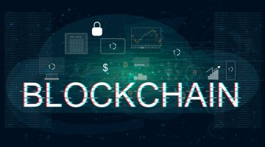 Blockchain teknoloji. Kripto para birimi. 