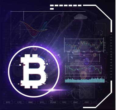 Blockchain teknoloji. Kripto para birimi. 