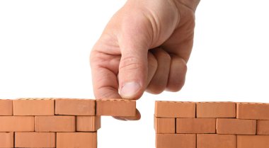 tuğla duvar bir aralığa ekleme 