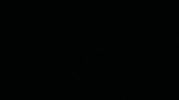 Blurred Feu d'artifice heureux nouvelle année dans le ciel noir .