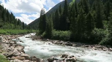 Krimmml Achental Vadisi, Salzburger Diyarı 'ndaki Krimmml şelaleleri. Avusturya
