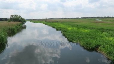 Havel Nehri (Brandenburg Almanya) manzara
