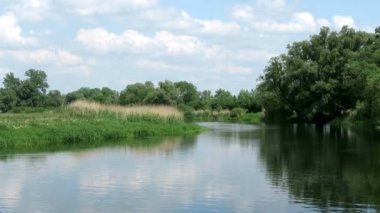 Havel Nehri (Brandenburg Almanya) manzara
