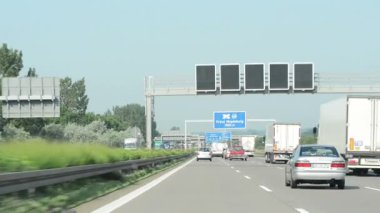 A14 Almanya için üzerinden A2 otoyolu Kavşağı.