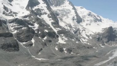 Grossglockner zirveye Pasterze Buzulu