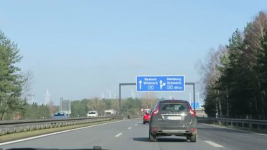  yol üzerinden A24 Dreieck Wittstock A19 Almanya Berlin Schwerin için değişim.