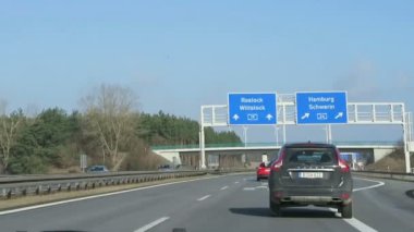  yol üzerinden A24 Dreieck Wittstock A19 Almanya Berlin Schwerin için değişim.