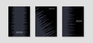 Geometrik arka plan - gri çizgi siyah.