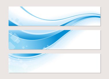 Mavi dalga. Afiş için kapak