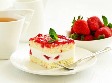 lezzetli balık köftesi, gri bir arka plan üzerine bir parça.