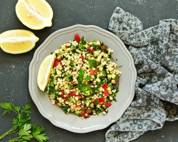 Taboulettsalat Mit Bulgur Östliche Küche — Stockfoto