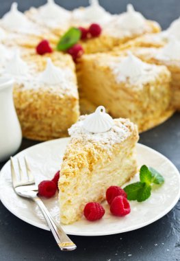 Napolyon kek. seçici odak,